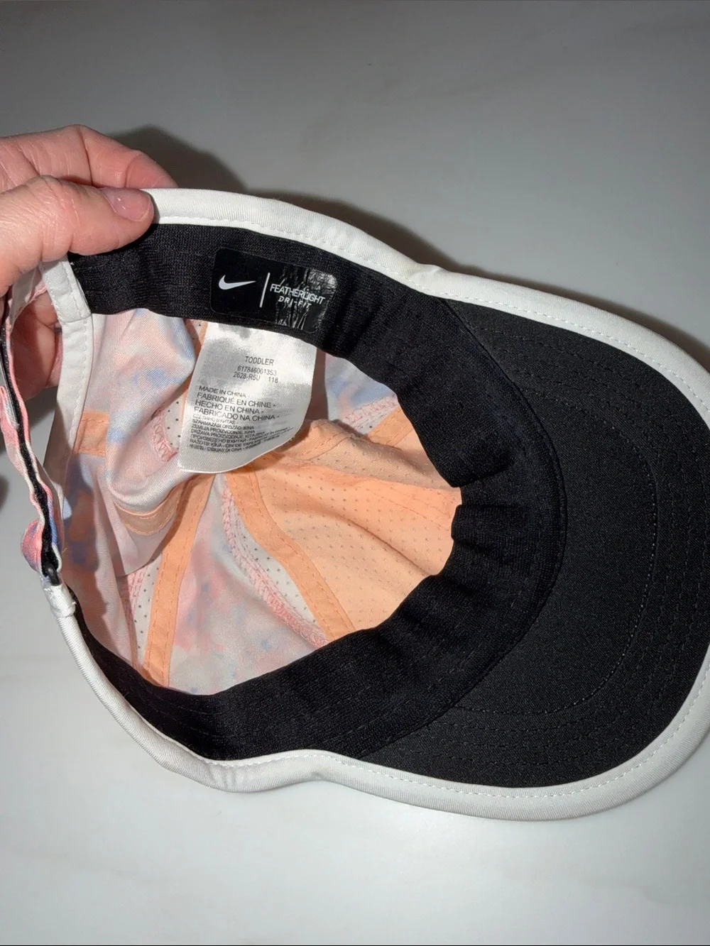 Nike Pastel Marble Running Cap - Pink, Lavender & White